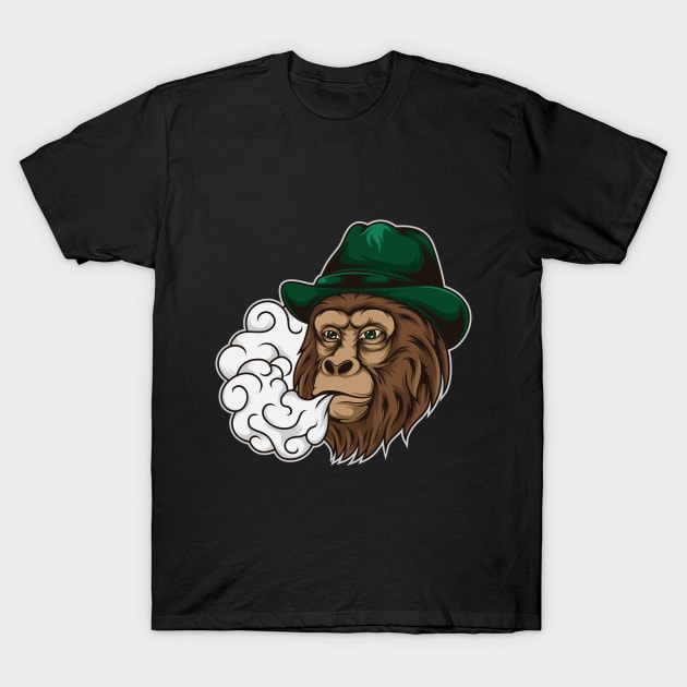 The vaporizer gorilla T-Shirt by JagatKreasi